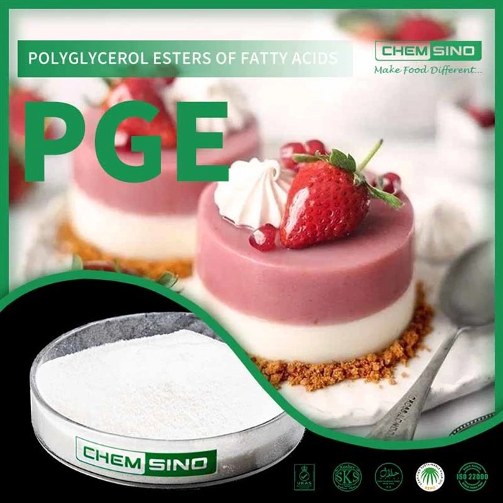 پولیسرول ایسٹرز آف فیٹی ایسڈز PGE پاؤڈر CAS NO۔{0}}